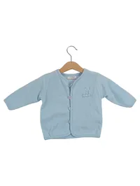 Early Days Baby Strickjacke Jäckchen Blau Hasenmotiv Gr. 68 (3-6 Monate) 1