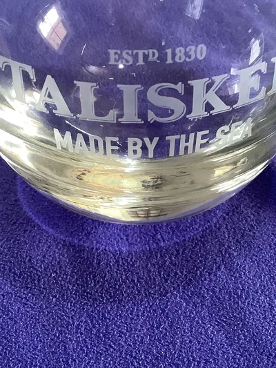 Talisker Whisky Gläser Set 2 Stück Made by the Sea Tumbler Transparent