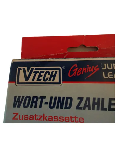 VTech Genius Junior Movie Leader Kassette Wort Zahlenspass Lerncomputer