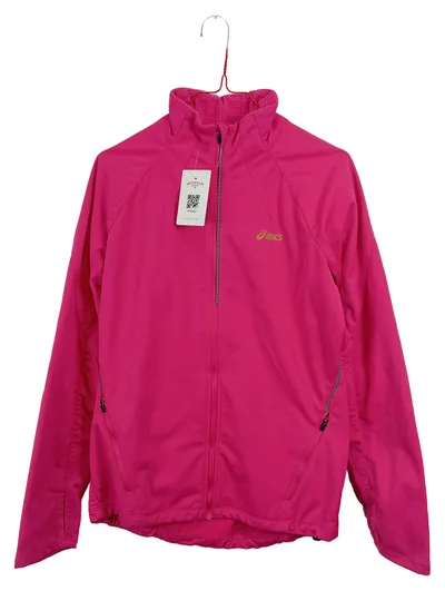 ASICS Trainingsjacke Damen Laufjacke Sport Polyester Pink Gr. 38 M
