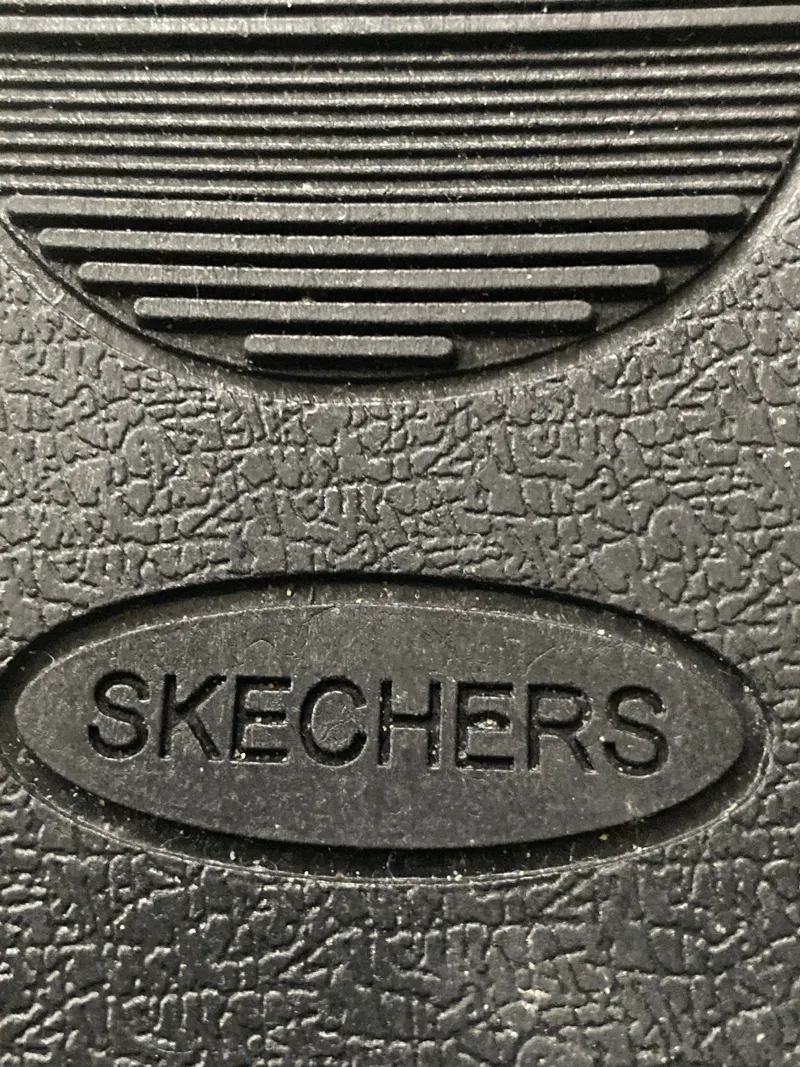 SKECHERS Damen Hausschuhe Gr. 39 Schwarz Fellbesatz Komfortabel Freizeit 3