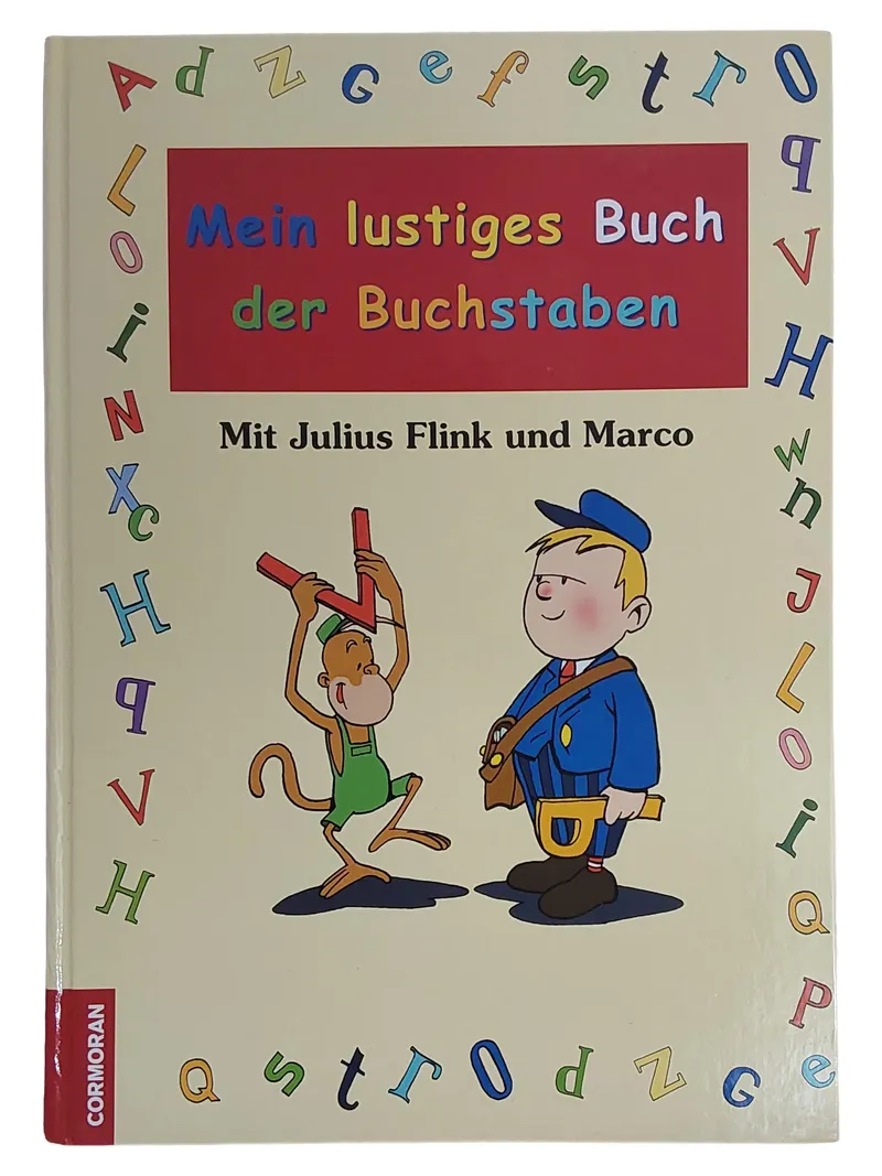 Cormoran Mein lustiges Buch der Buchstaben Activity Buch ABC Lernbuch 1