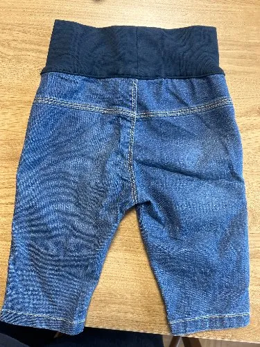 AWG Mode Baby Jeans Hose Gr. 68 Blau Elastikbund Baumwolle