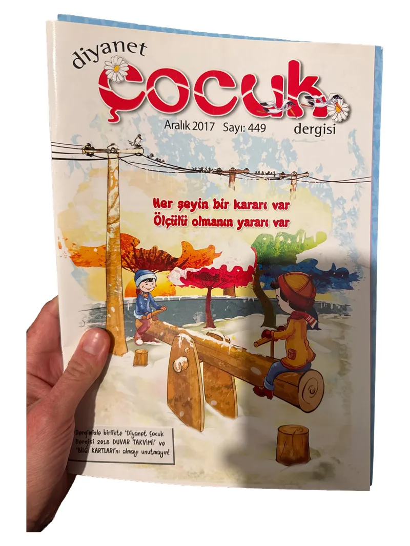 Diyanet Çocuk Dergisi Jugendzeitschrift Natur Dezember 2017 Ausgabe 449 1