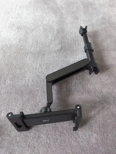 ISY Tablet Ständer Halterung KFZ Kopfstütze Universal Kunststoff Schwarz