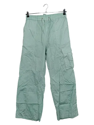 Esprit Damen Cargohose Gr. 38 Mintgrün Polyamid Cargo Hose