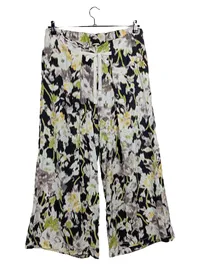 Deerberg Damen Stoffhose Blumenmuster L Casual Mehrfarbig Viskose 1