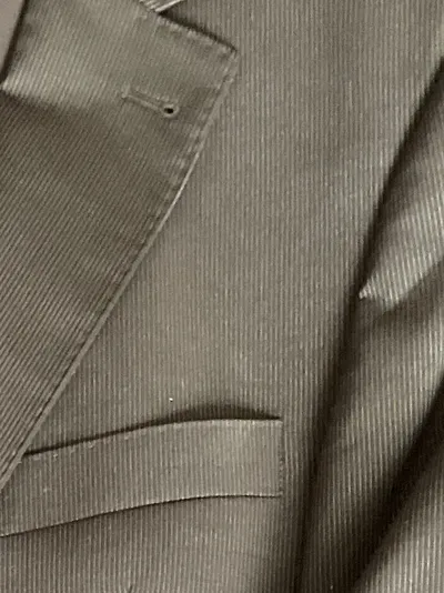 Carl Gross Herren Business Anzug Gr. 25 Sakko Hose Braun Wolle