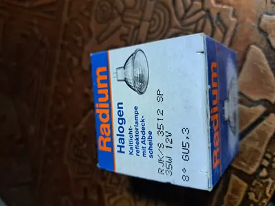 Radium RJK/S 3512 SP Kaltlicht Reflektorlampe 35W 12V GU5.3 Silber