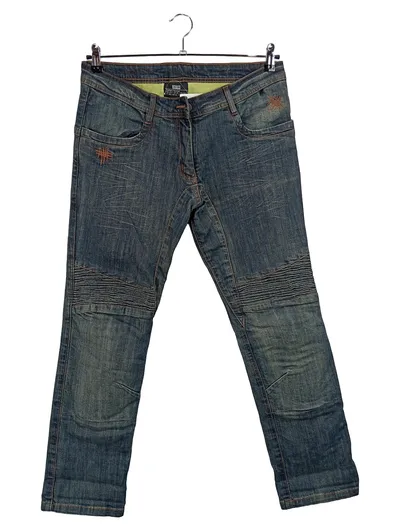 Highway 1 Bikerjeans Damen Motorradhose Jeans Blau Gr. W33/42/XL
