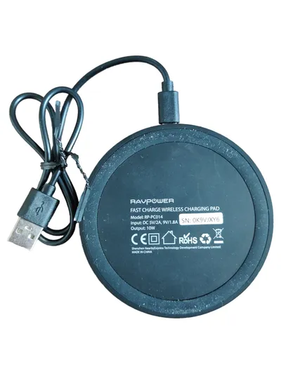 RAVPower RP-PC014 Kabellose Handy Ladestation Schnellladung 10W Schwarz
