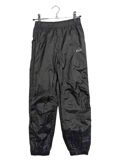 MCKINLEY Kinder Regenhose Outdoor Polyester Schwarz Gr. 128