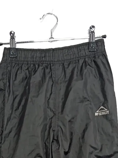 MCKINLEY Kinder Regenhose Outdoor Polyester Schwarz Gr. 128