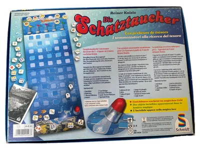 Schmidt Brettspiel Die Schatztaucher Reiner Knizia Kinderspiel Abenteuer