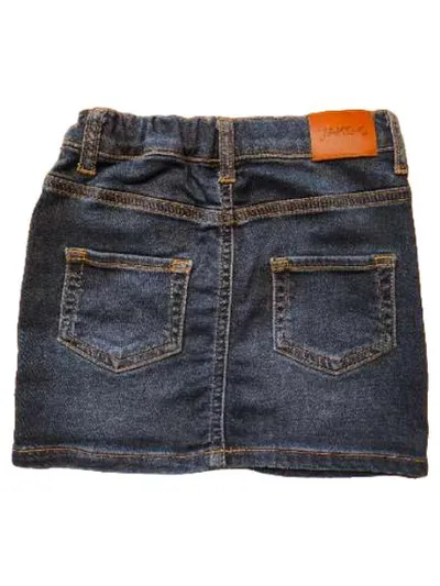JAKO-O Mädchen Jeansrock Gr. 125 Blau Casual Baumwolle