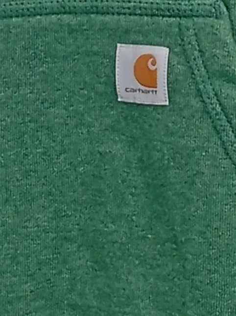 Carhartt Damen Hoodie Kapuzenpullover Sweatshirt Grün Gr. XS Logo 4