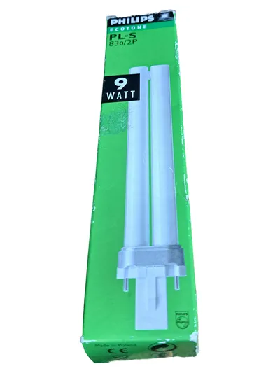 Philips PL-S 830/2P Leuchtmittel Energiesparlampe 9W Transparent