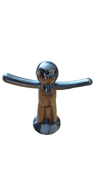 Umbra Buddy Hook Garderobenhaken Kleiderhaken Figur Metall Silber 11 cm