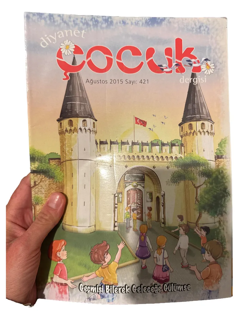 Diyanet Çocuk Dergisi August 2015 Ausgabe 421 Geschichte Jugendzeitschrift 1