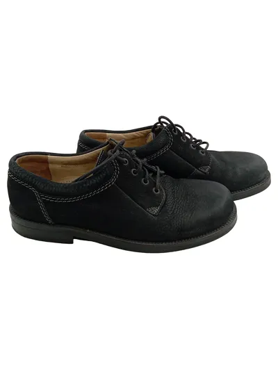 Salamander Herren Schnürschuh Größe 42 Schwarz Casual Leder