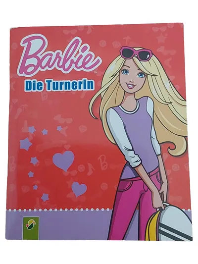 Mattel Barbie Die Turnerin Activity Buch Vintage Mädchen Rot