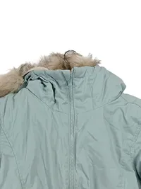 Ernsting's family Kinder Winterjacke Mädchen Gr. 164 Blau Casual Herbst/Winter 2