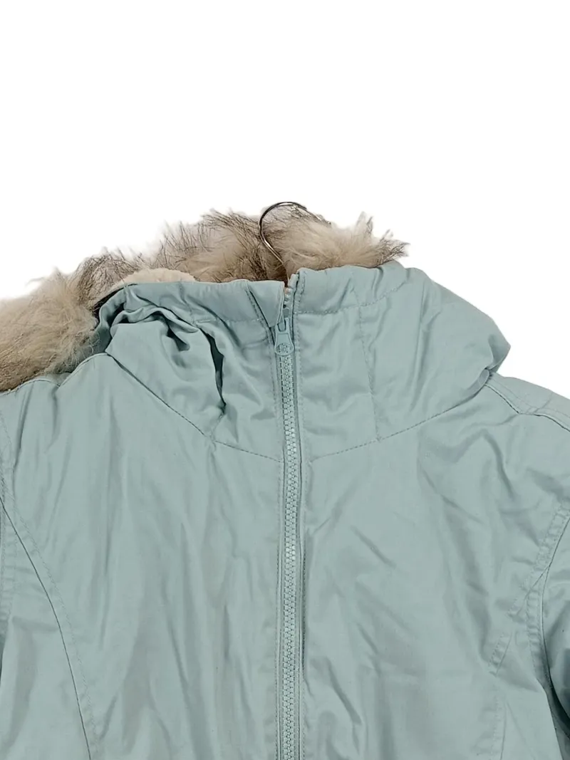 Ernsting's family Kinder Winterjacke Mädchen Gr. 164 Blau Casual Herbst/Winter 2