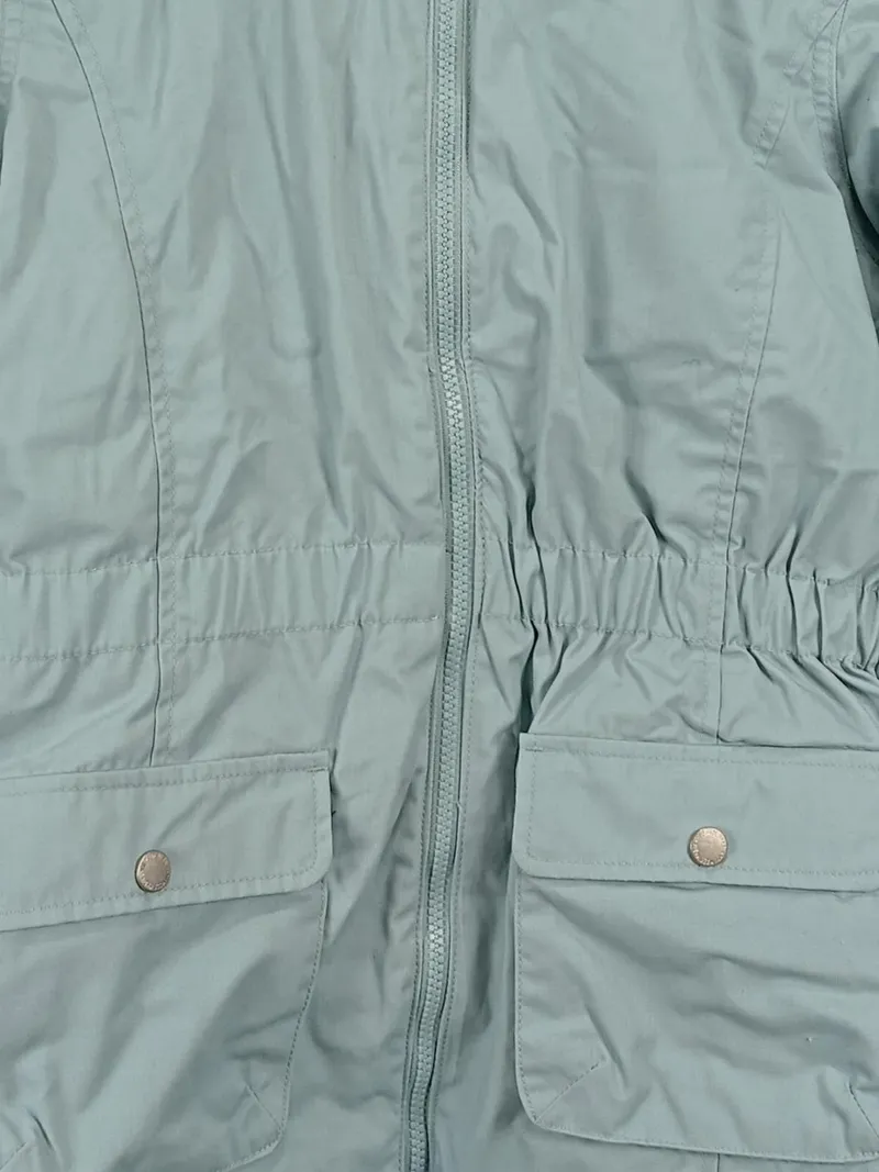 Ernsting's family Kinder Winterjacke Mädchen Gr. 164 Blau Casual Herbst/Winter 3
