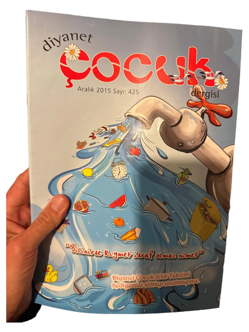 Diyanet Çocuk Dergisi Dezember 2015 Ausgabe 425 Zeitschrift Natur 1