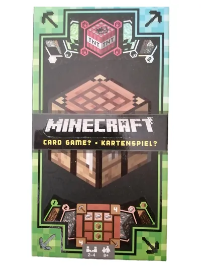 Mattel Minecraft Kartenspiel Strategie Sammelspiel TNT Creeper ab 8 J.