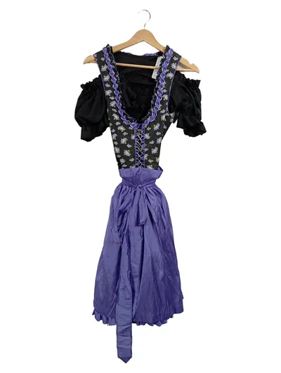 Tramontana Dirndl Kleid Damen Gr. 38 Lila Traditionell Festlich
