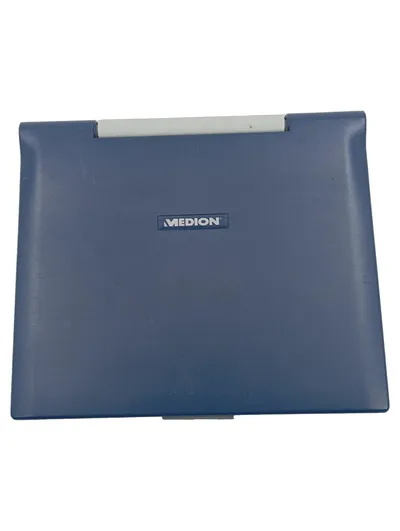 MEDION MD 80803 Lerncomputer Kinder Laptop 50 Lernspiele Grau Blau