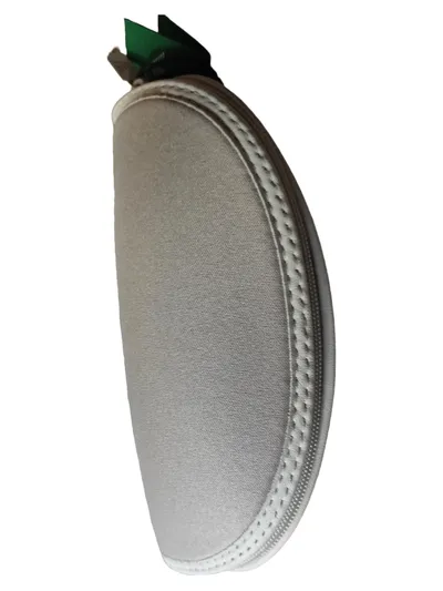 Emporio Armani Brillenetui Beige Logo Print 16cm Schutzhülle