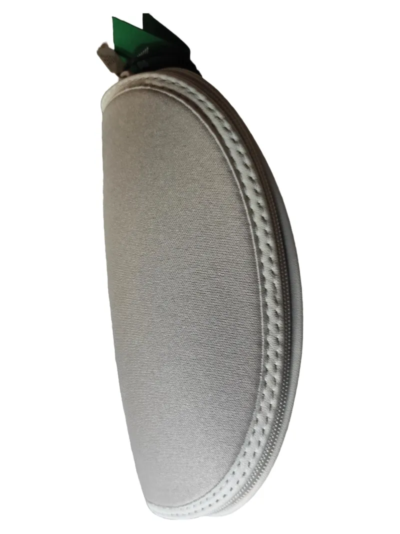 Emporio Armani Brillenetui Beige Logo Print 16cm Schutzhülle 2