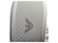 Emporio Armani Brillenetui Beige Logo Print 16cm Schutzhülle 3