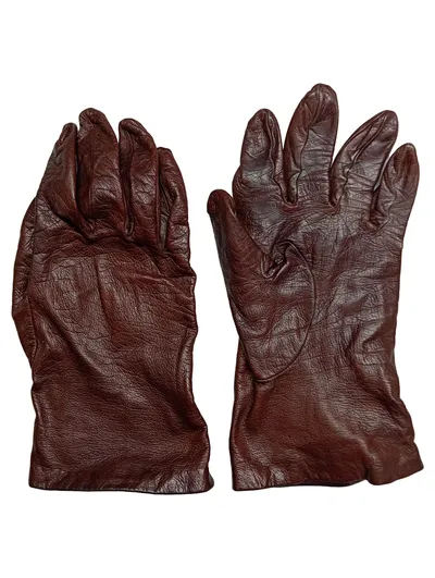 Roeckl Lederhandschuhe Herren Braun Gr. M Klassisch Echtleder