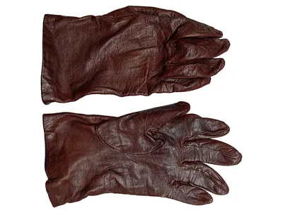 Roeckl Lederhandschuhe Herren Braun Gr. M Klassisch Echtleder
