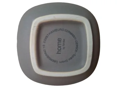 Tchibo Keramik Kaffeebecher home Grau Uni Basic 6cm