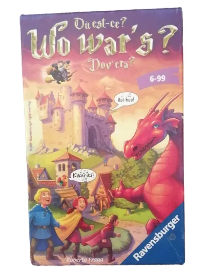 Ravensburger Wo war's? Rätselspiel Detektivspiel Mittelalter Kinder ab 6