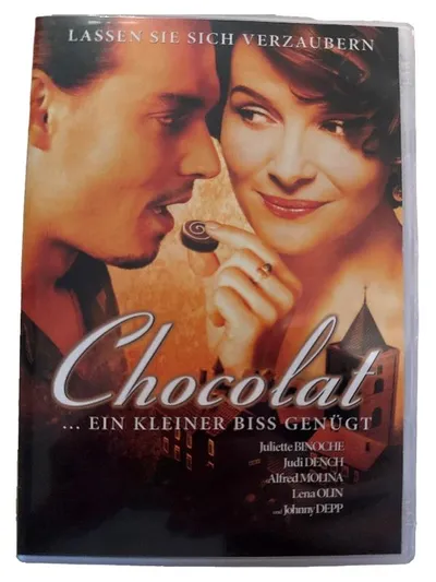 Chocolat - Ein kleiner Biss genügt DVD Drama Johnny Depp Juliette Binoche