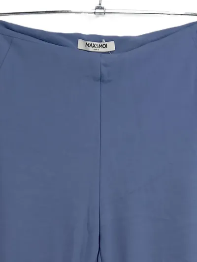 MAX&MOI Paris Stoffhose Damen Gr. 44 Blau Viskose Stretch Hose