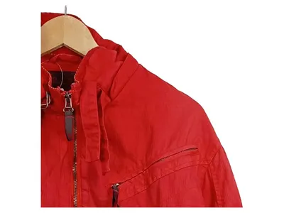 G.I.G.A. DX Herren Outdoorjacke Rot Gr. 50/L Casual Baumwolle