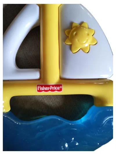 Fisher-Price Greifling Boot Baby Spielzeug Maritim Kunststoff Mehrfarbig