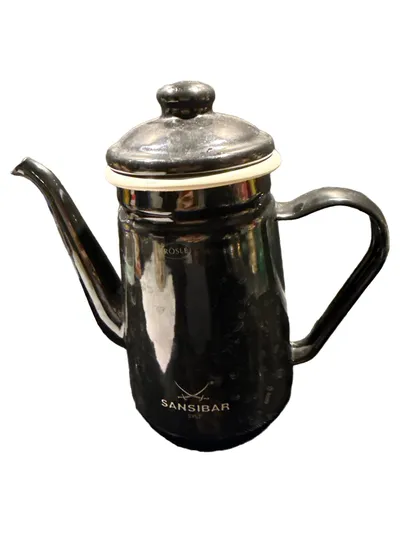 Rösle Sansibar Sylt Kaffeekanne Edelstahl Schwarz Klassisch 20cm
