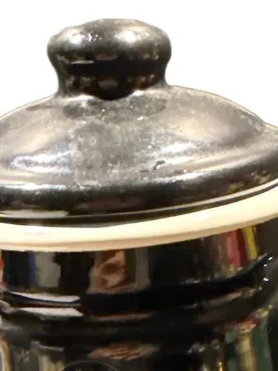 Rösle Sansibar Sylt Kaffeekanne Edelstahl Schwarz Klassisch 20cm
