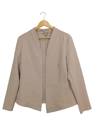 Qiero Damen Blazer Gr. 42 Beige Business Elegant Jacke